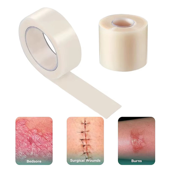 Hydrocolloid Roll for Wound Care Hydrocolloid Patch Bandages with Self-Adhesive, Bed Sore Bandages, Highly Absorbent