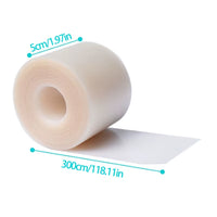 Hydrocolloid Roll for Wound Care Hydrocolloid Patch Bandages with Self-Adhesive, Bed Sore Bandages, Highly Absorbent